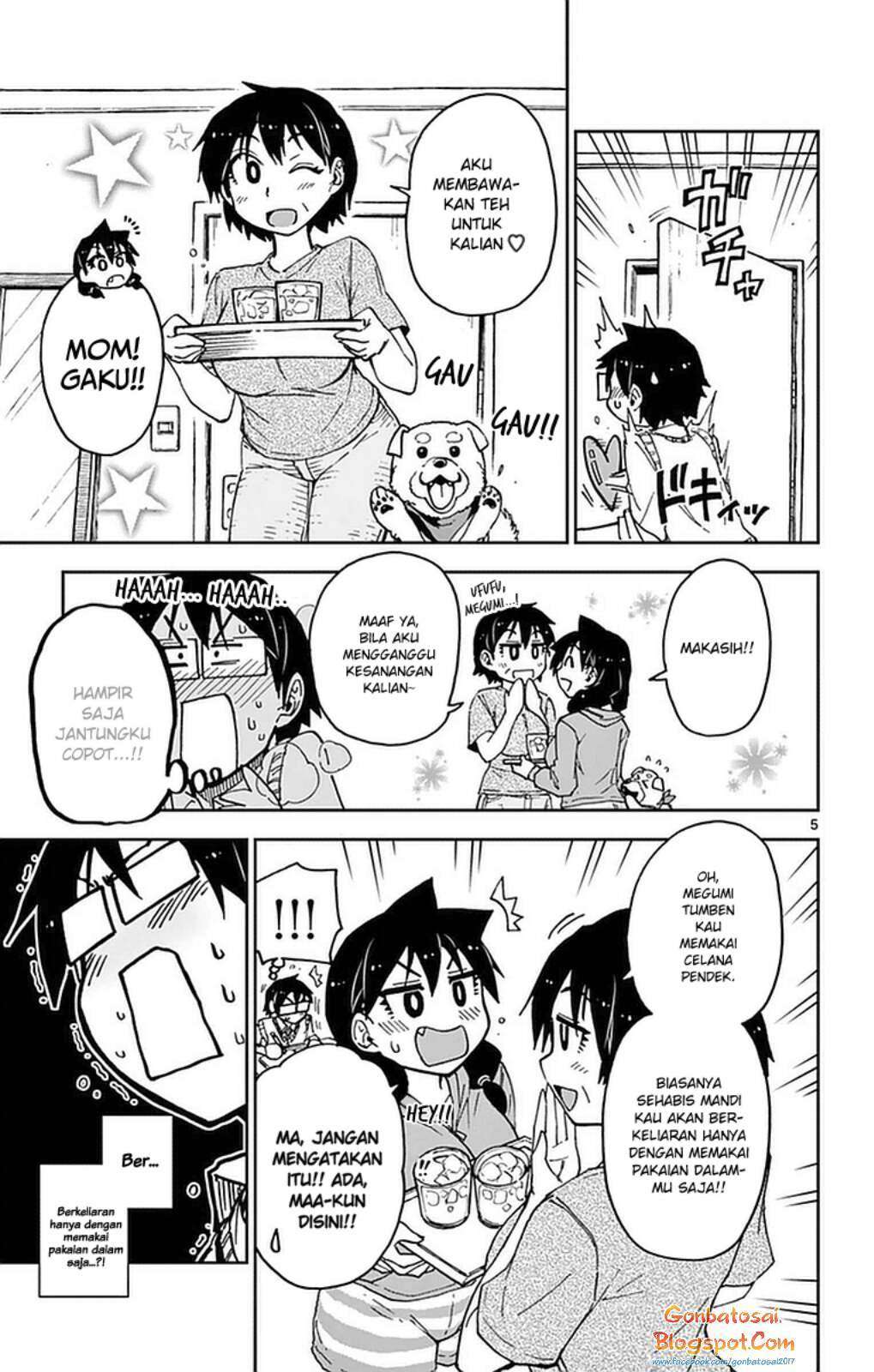 Amano Megumi wa Sukidarake! Chapter 45 Gambar 6