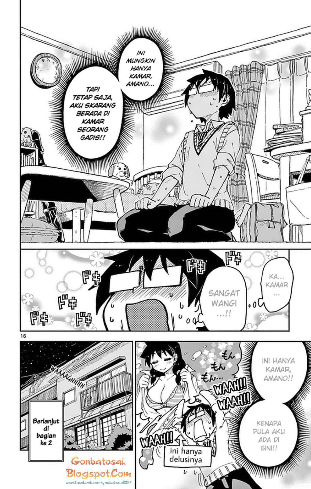 Amano Megumi wa Sukidarake! Chapter 44 Gambar 18