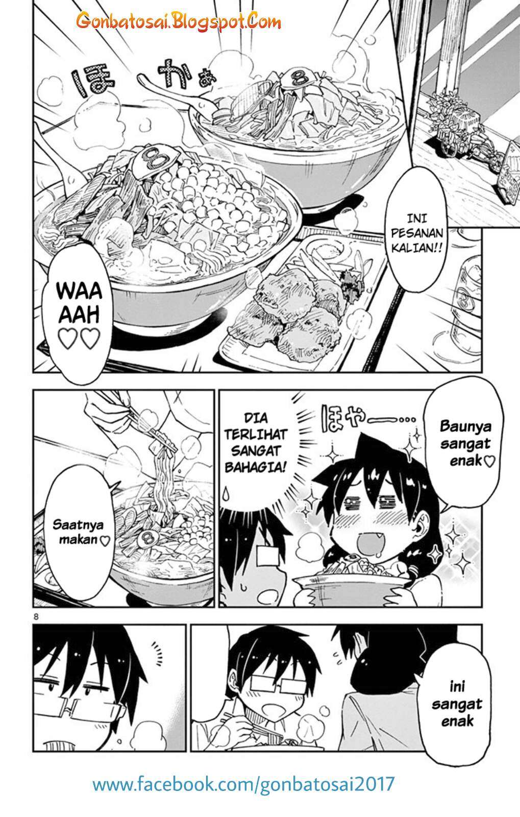 Amano Megumi wa Sukidarake! Chapter 37 Gambar 10