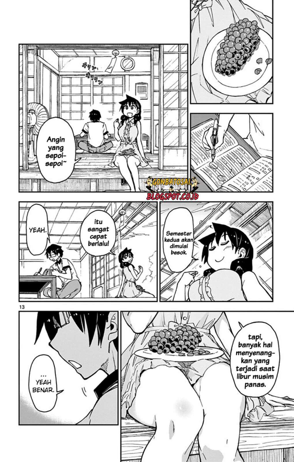 Amano Megumi wa Sukidarake! Chapter 28 Gambar 15