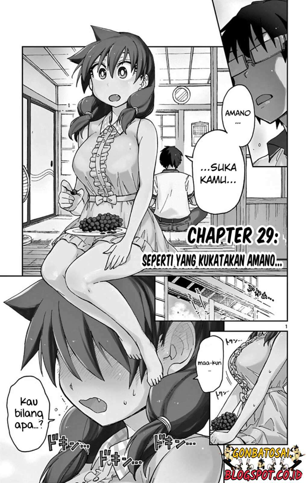 Baca Manga Amano Megumi wa Sukidarake! Chapter 28 Gambar 2