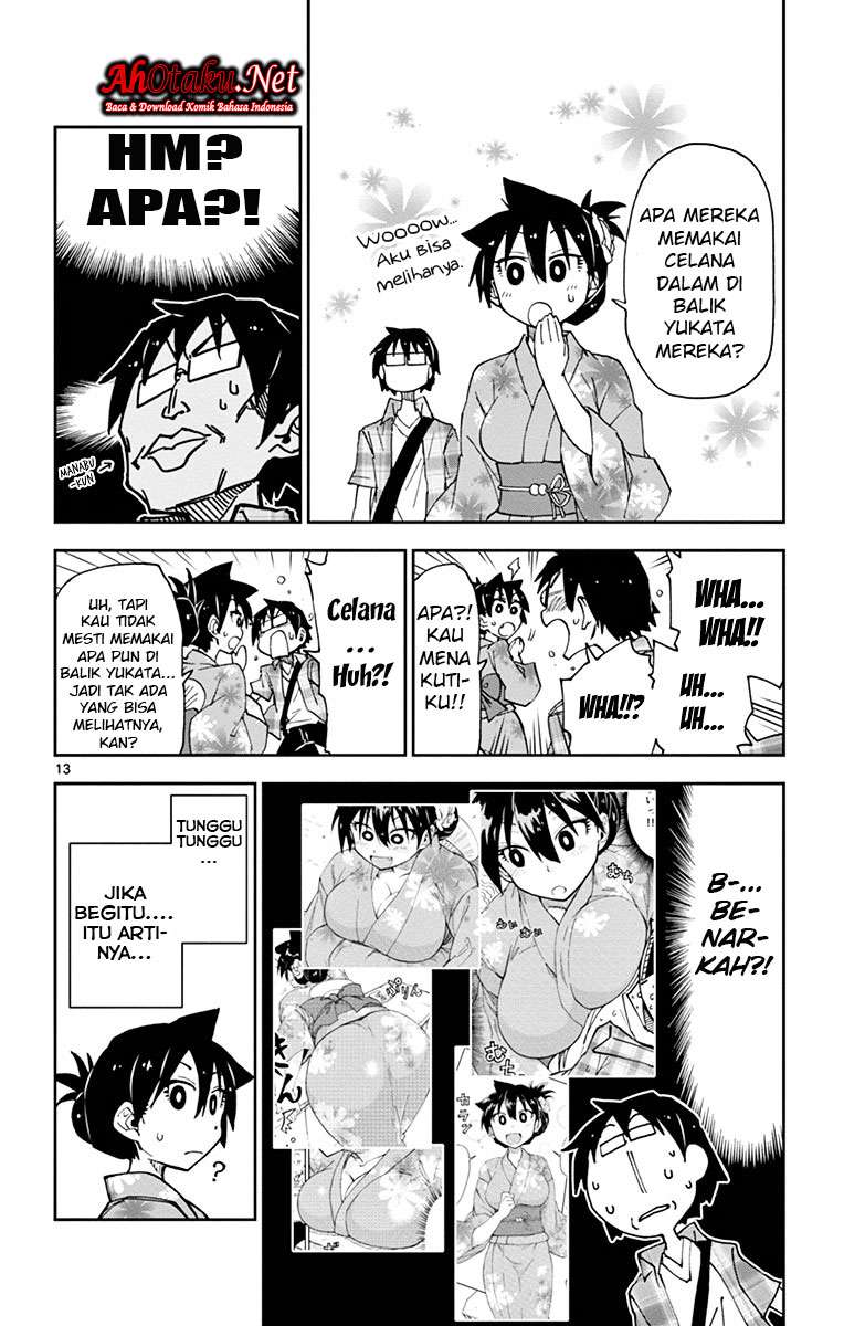 Amano Megumi wa Sukidarake! Chapter 16 Gambar 14