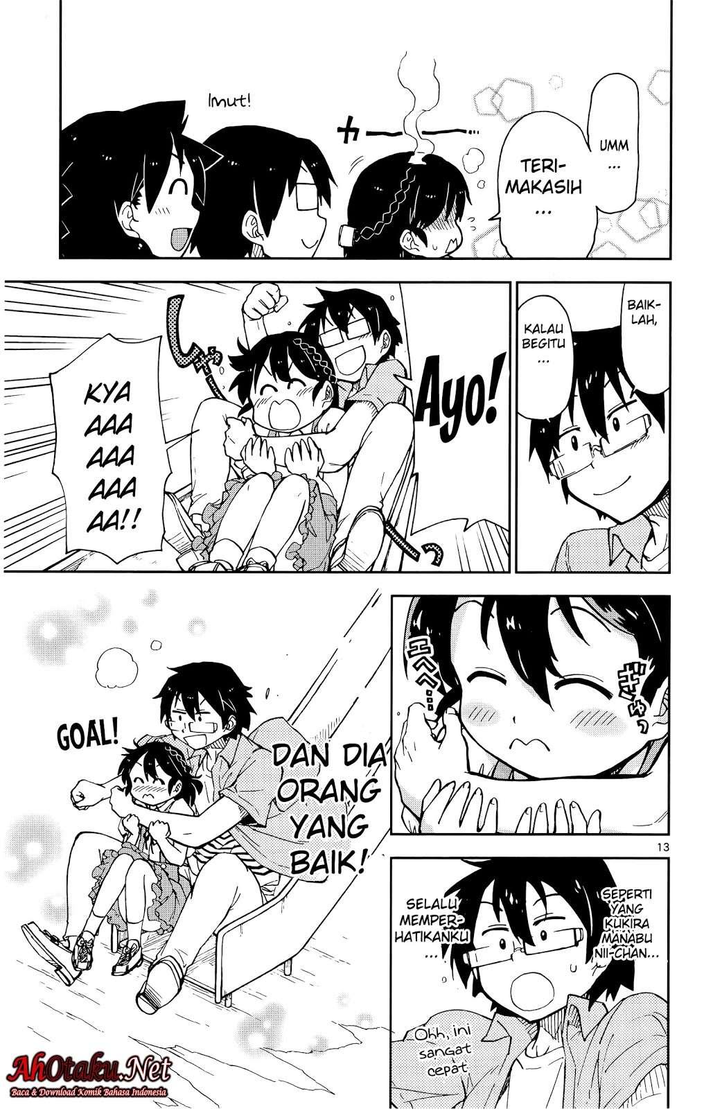 Amano Megumi wa Sukidarake! Chapter 13 Gambar 15