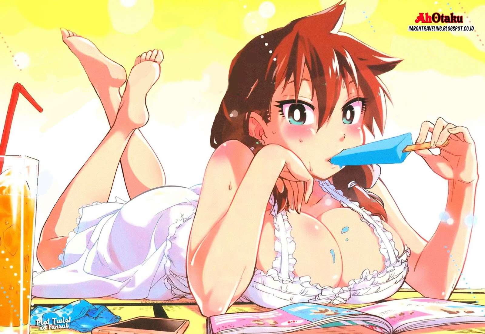 Amano Megumi wa Sukidarake! Chapter 09 Gambar 4