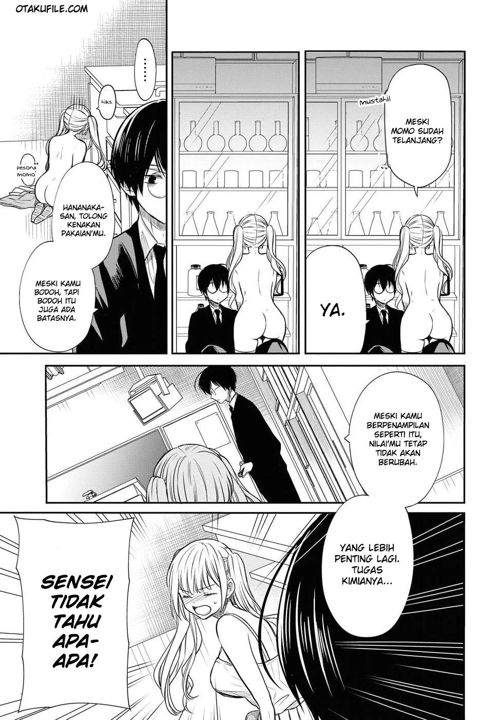 1-nen A-gumi no Monster Chapter 08 Gambar 19