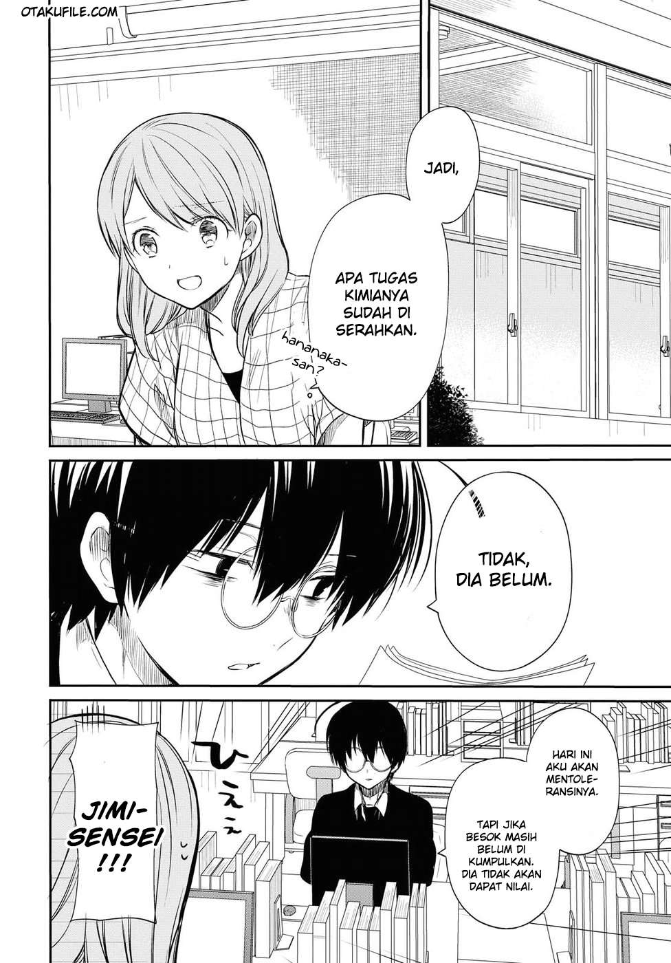 1-nen A-gumi no Monster Chapter 08 Gambar 24