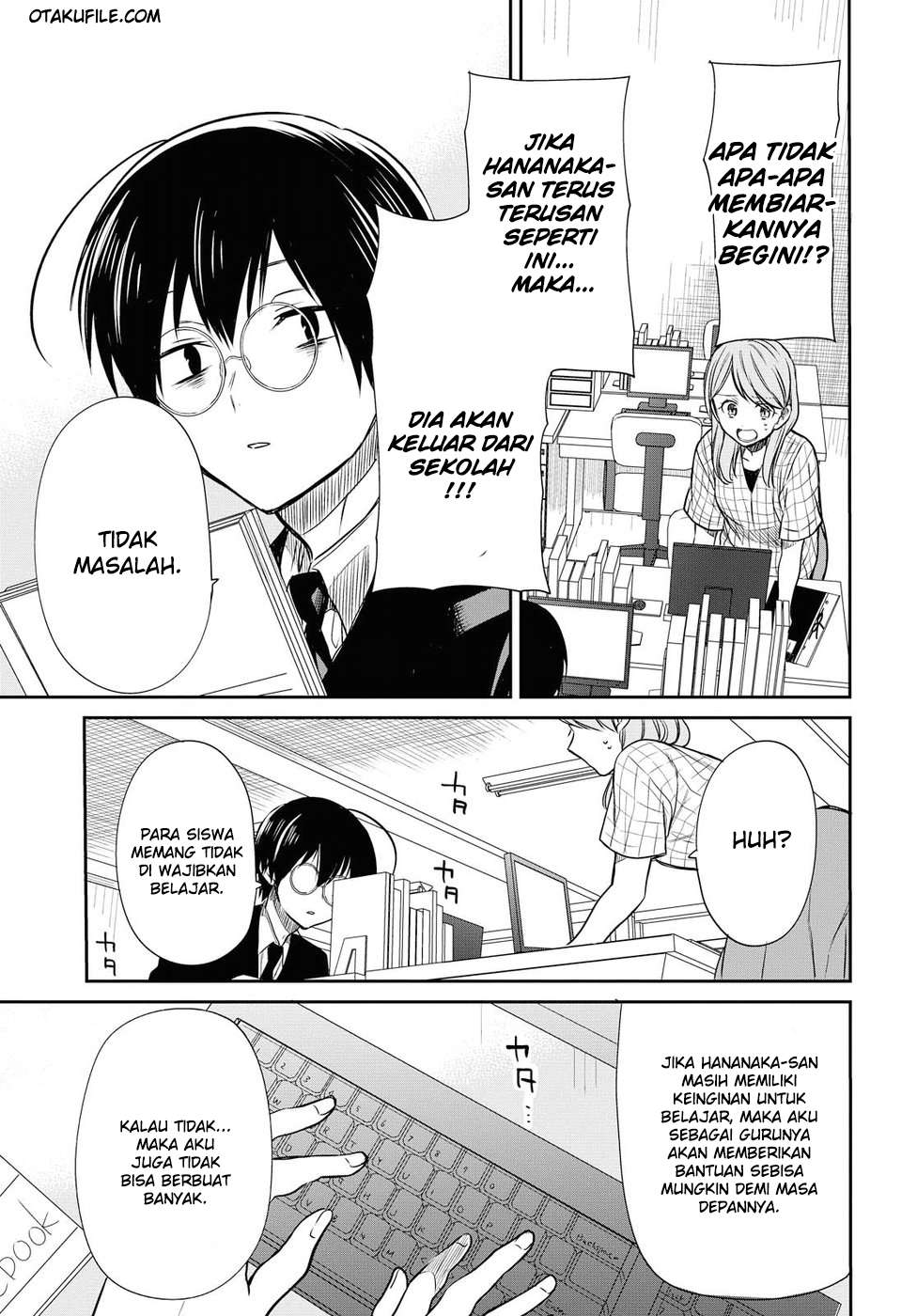 1-nen A-gumi no Monster Chapter 08 Gambar 25