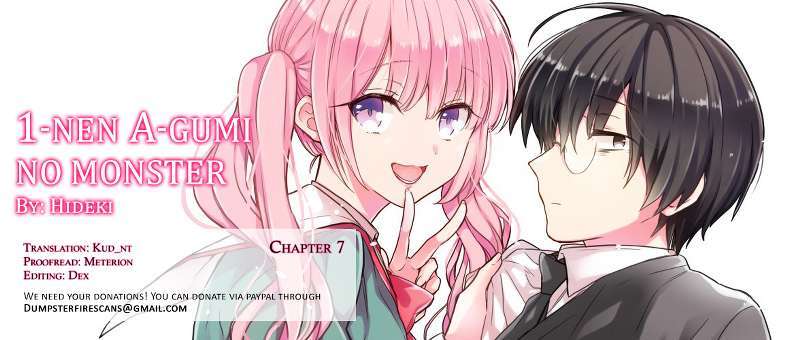 Baca Manga 1-nen A-gumi no Monster Chapter 07 Gambar 2