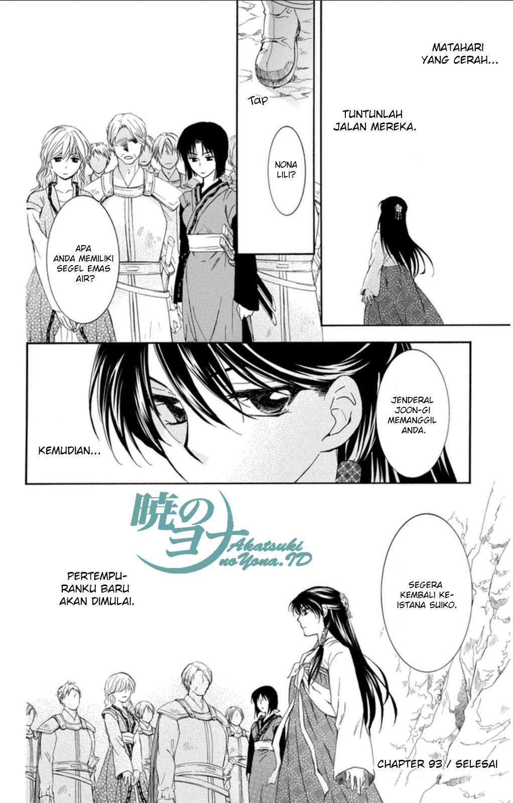 Akatsuki no Yona Chapter 93 Gambar 32