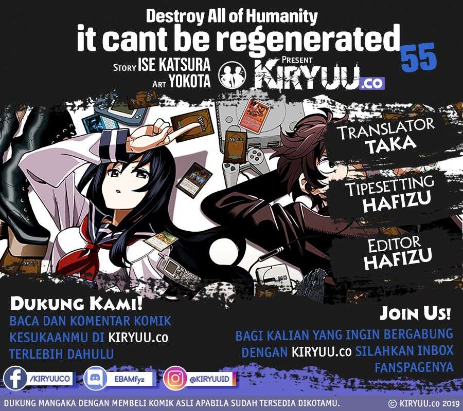 Baca Komik Destroy All Humankind. They Can’t Be Regenerated Chapter 1 Gambar 1