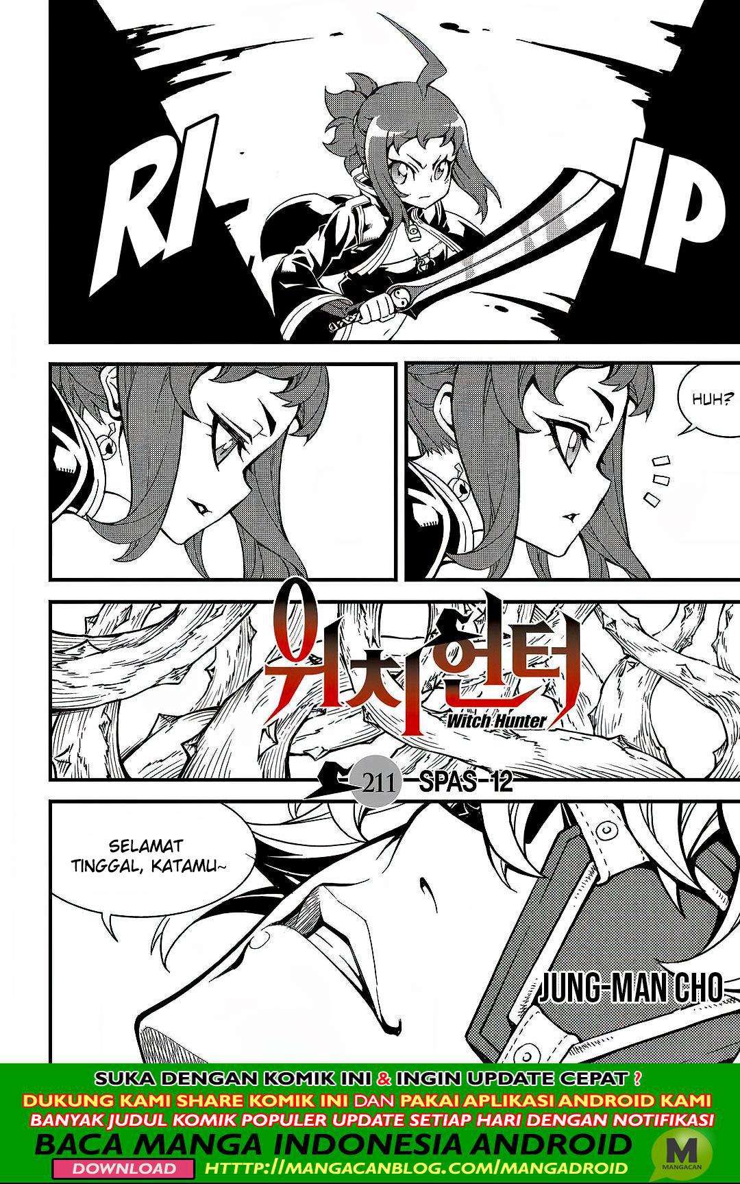 Baca Manhwa Witch Hunter Chapter 211 Gambar 2