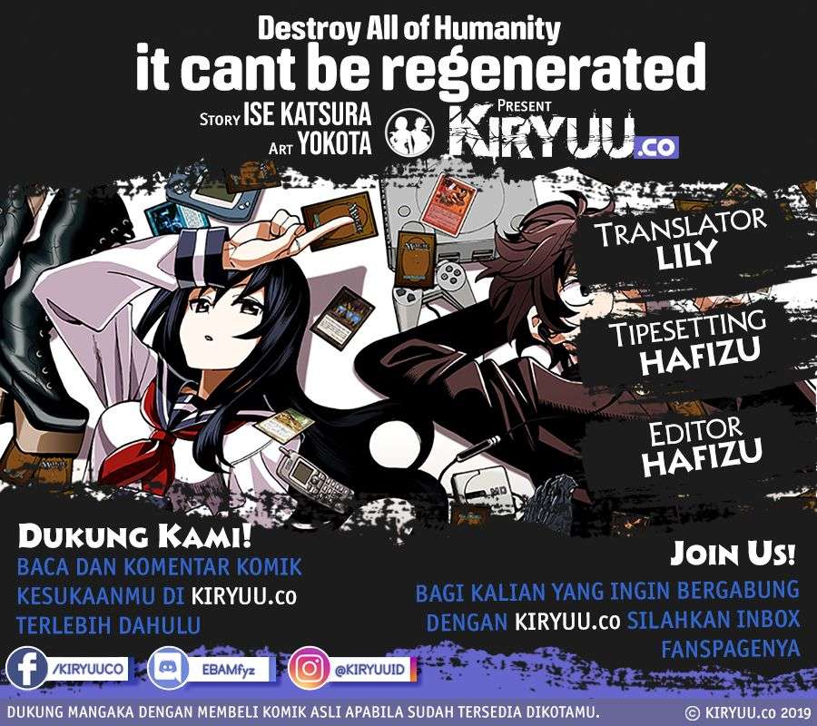 Baca Komik Destroy All Humankind. They Can’t Be Regenerated Chapter 2 Gambar 1