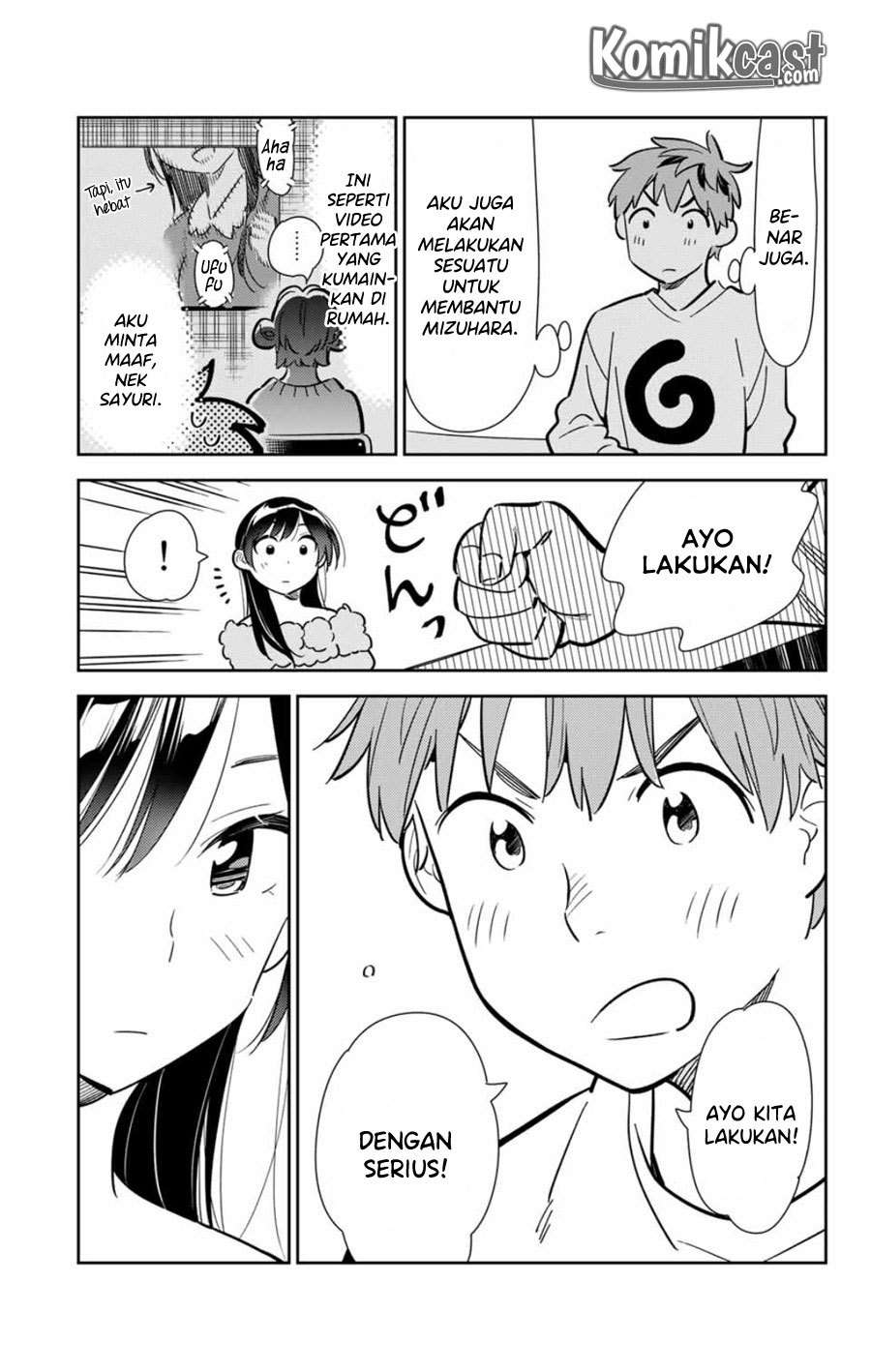 Kanojo Okarishimasu Chapter 104 Gambar 9