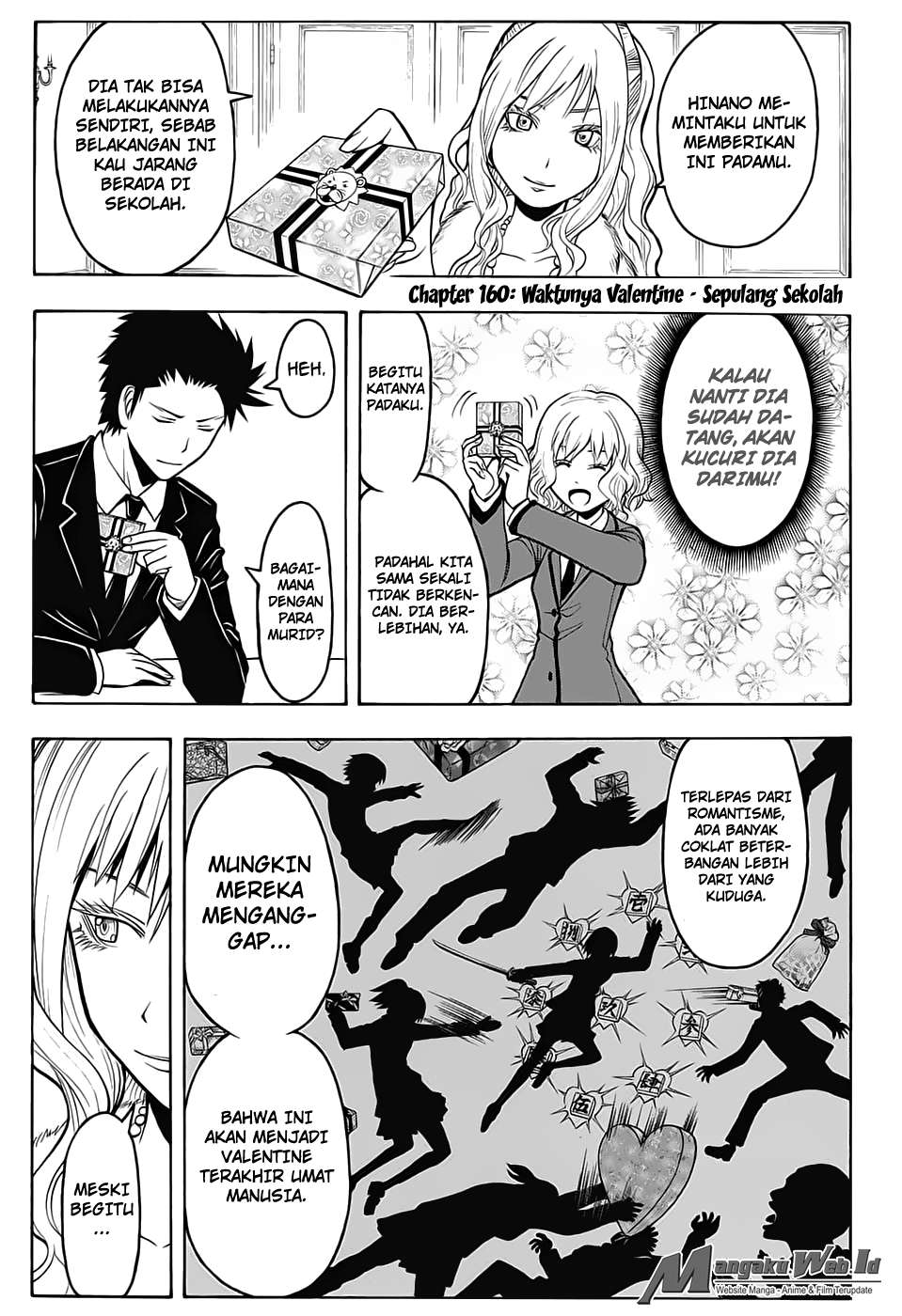 Assassination Classroom Chapter 160 Gambar 4