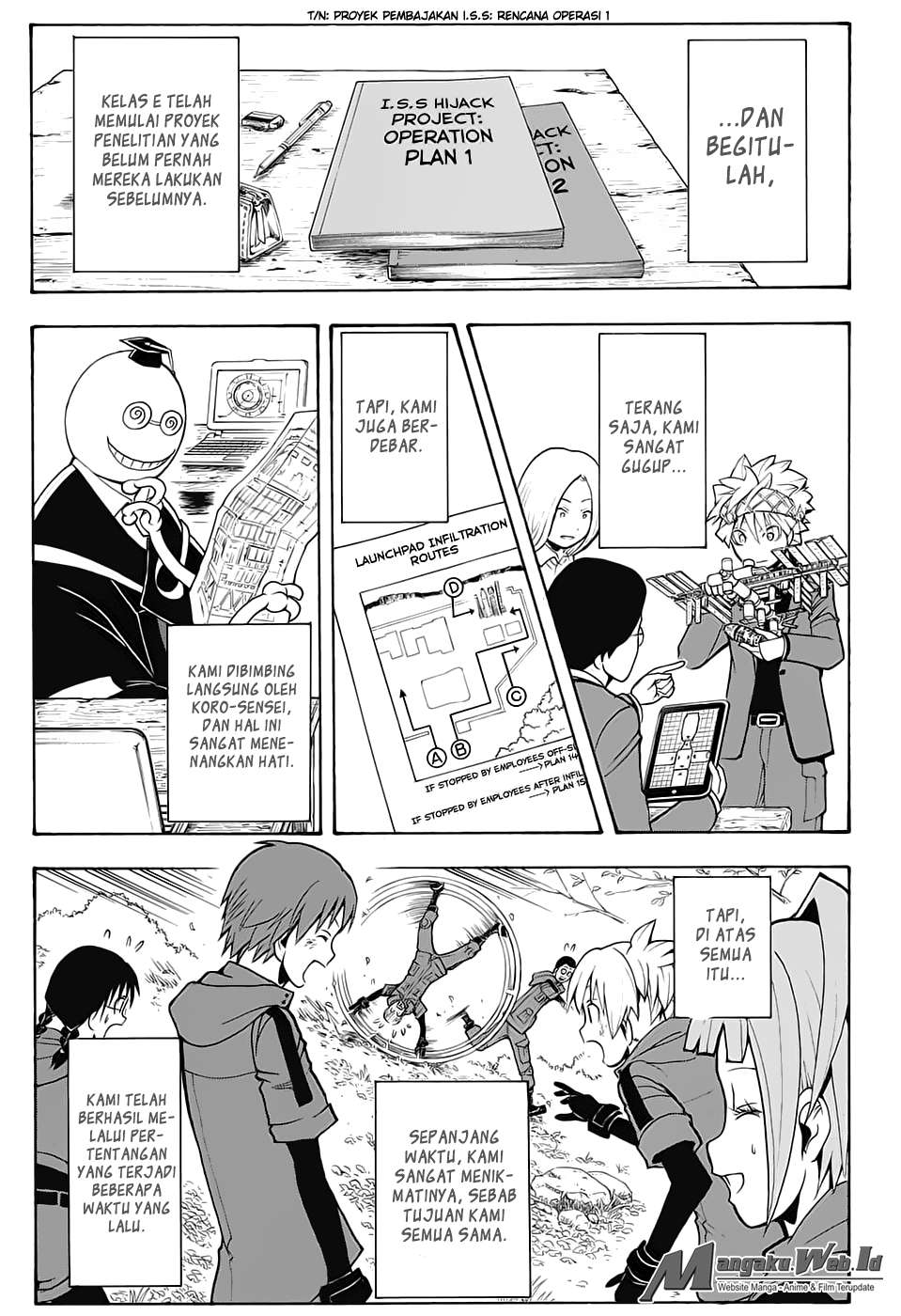 Assassination Classroom Chapter 150 Gambar 18