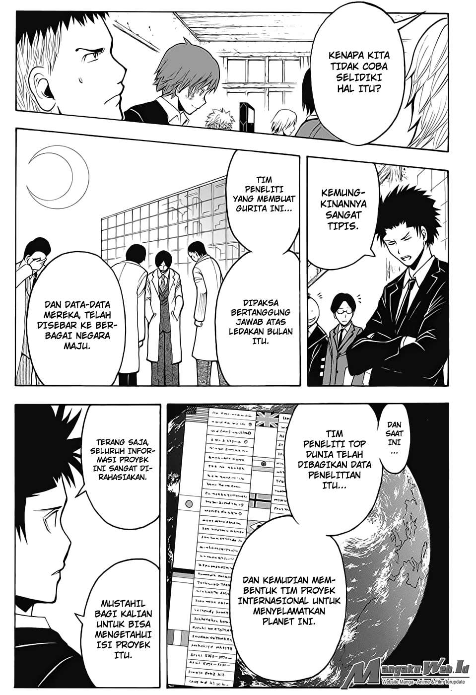 Assassination Classroom Chapter 150 Gambar 4