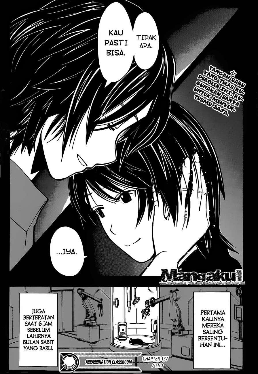 Assassination Classroom Chapter 137 Gambar 19