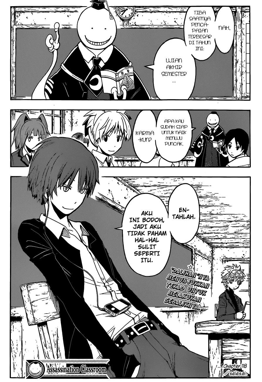 Assassination Classroom Chapter 118 Gambar 20