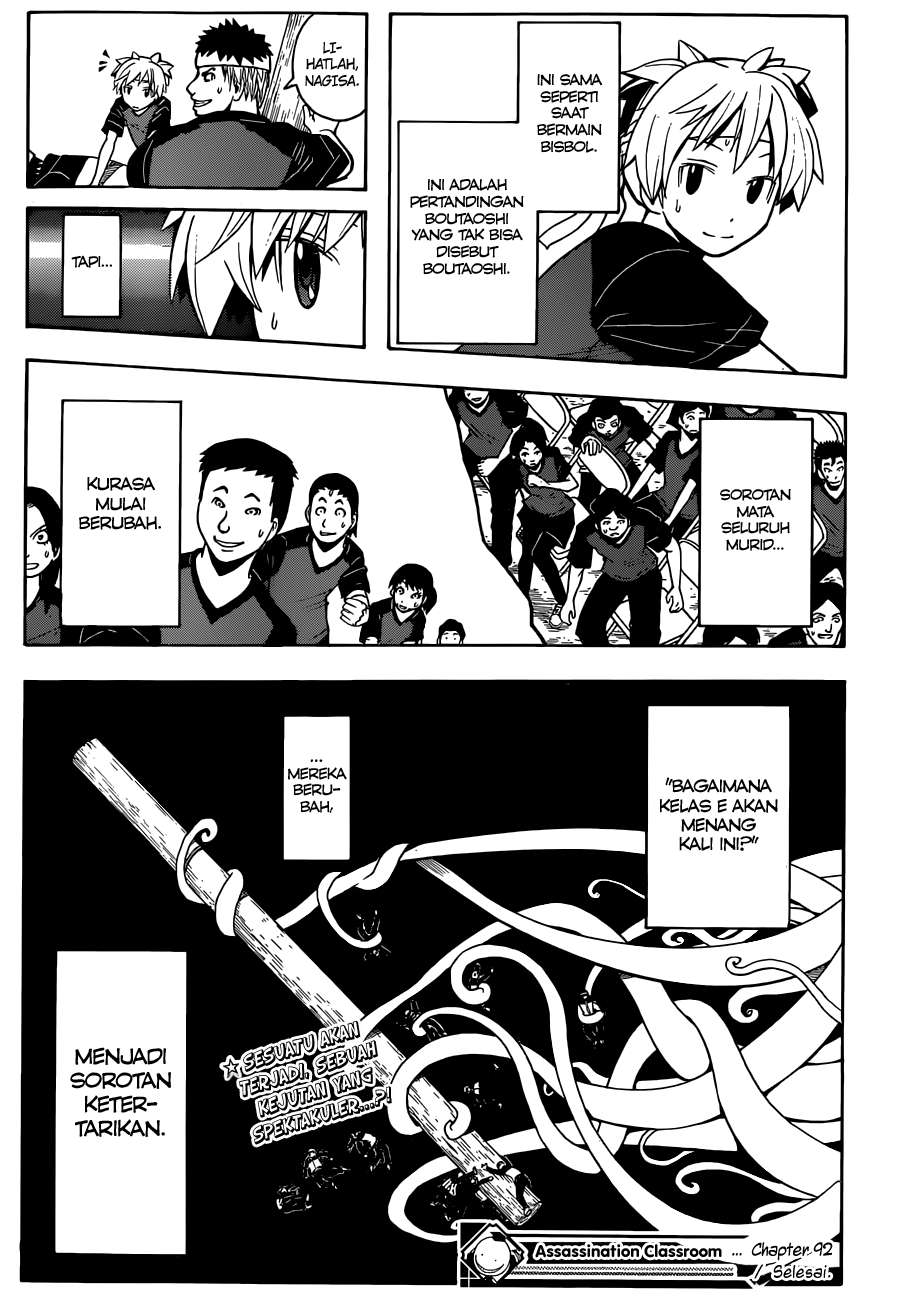 Assassination Classroom Chapter 92 Gambar 20