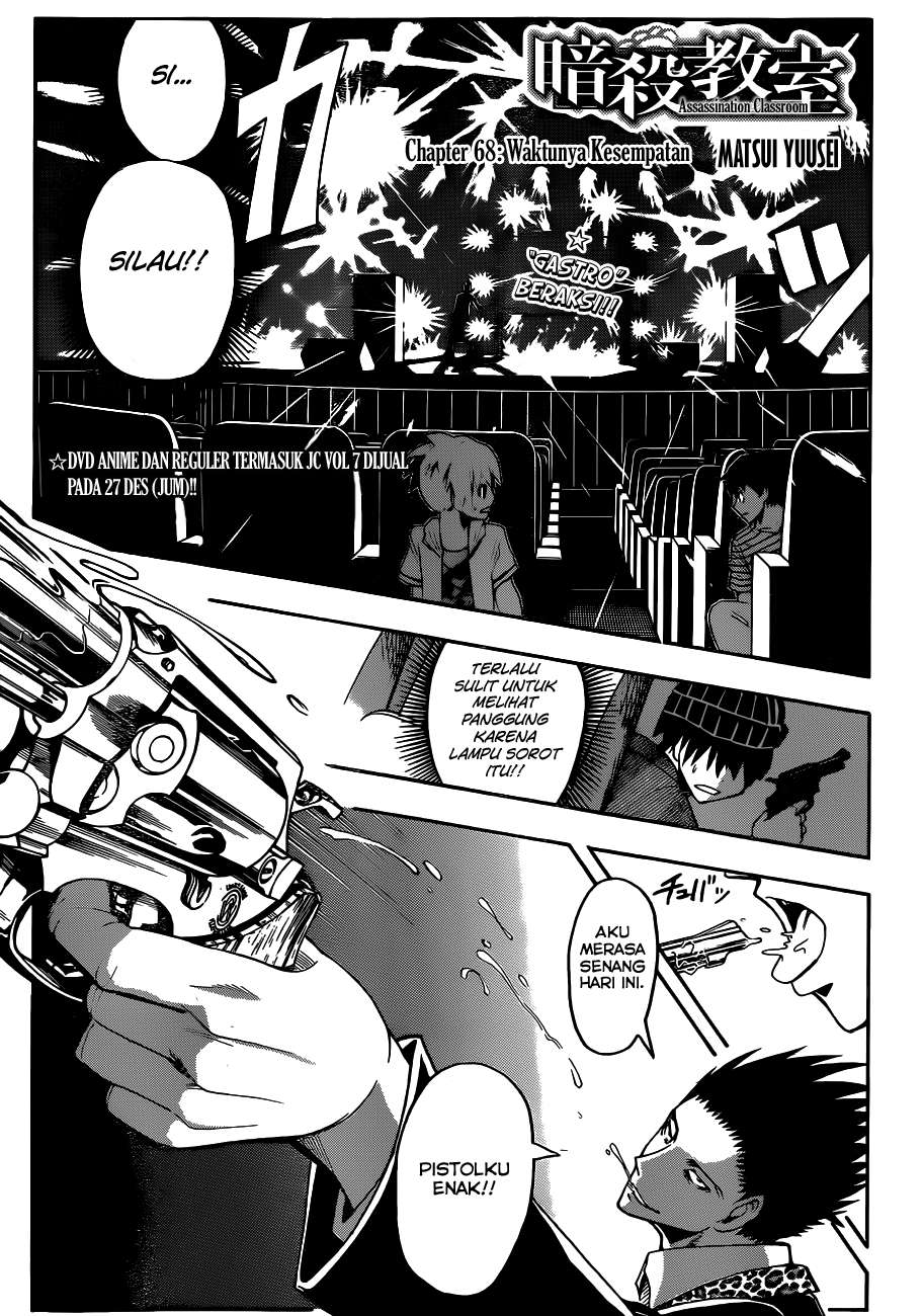 Baca Manga Assassination Classroom Chapter 68 Gambar 2
