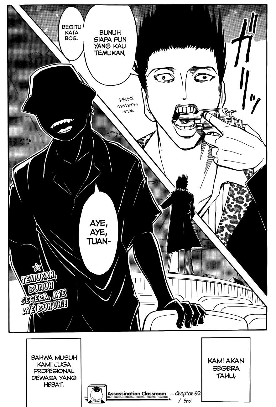 Assassination Classroom Chapter 62 Gambar 20