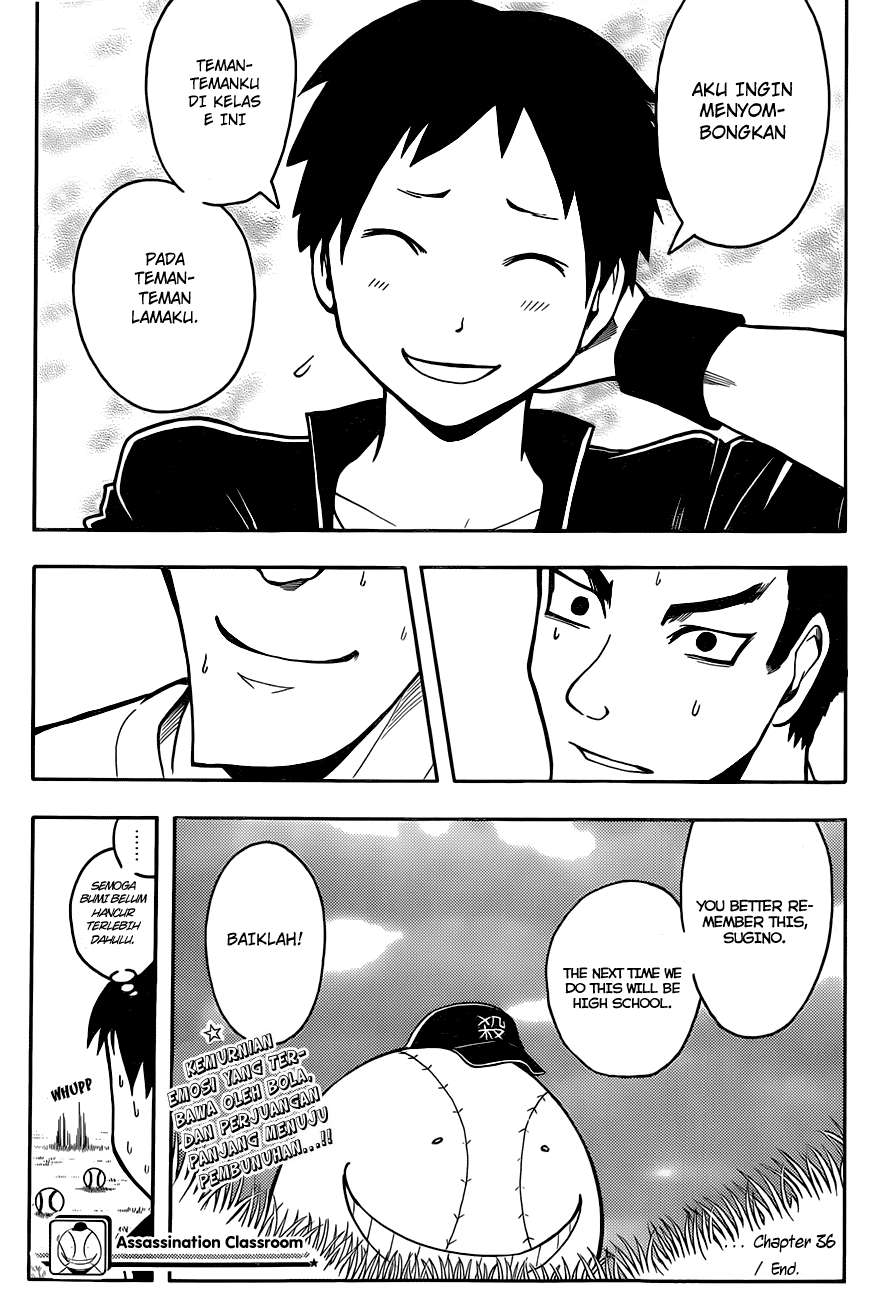 Assassination Classroom Chapter 36 Gambar 20