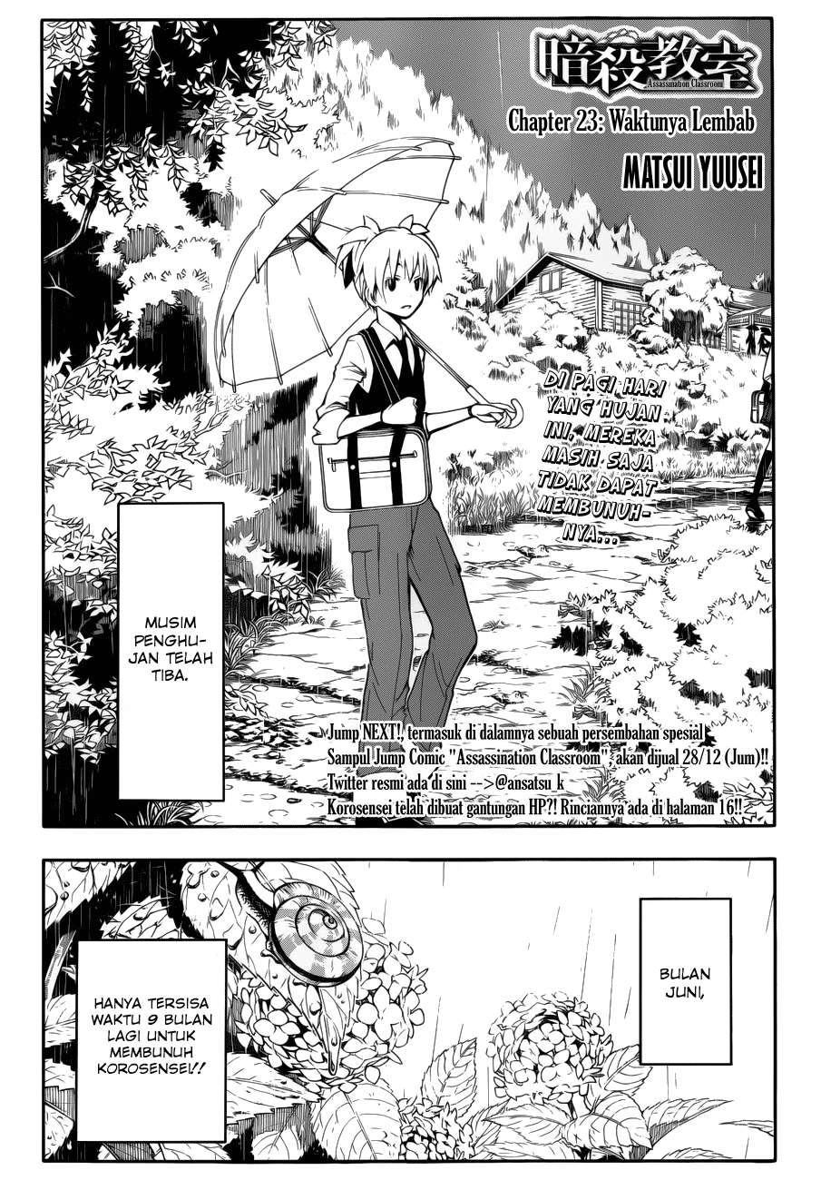 Baca Manga Assassination Classroom Chapter 23 Gambar 2