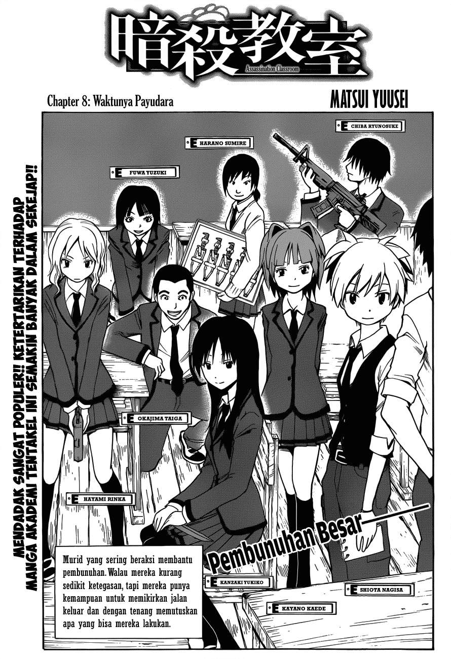 Baca Manga Assassination Classroom Chapter 8 Gambar 2