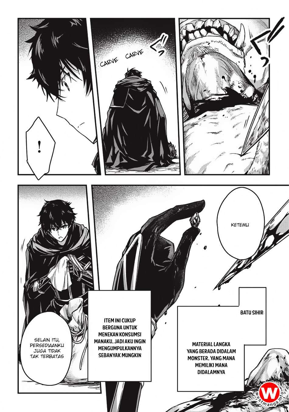 Assassin de aru ore no Sutetasu ga Yuusha yori mo Akiraka ni Tsuyoi Nodaga Chapter 05.2 Gambar 6