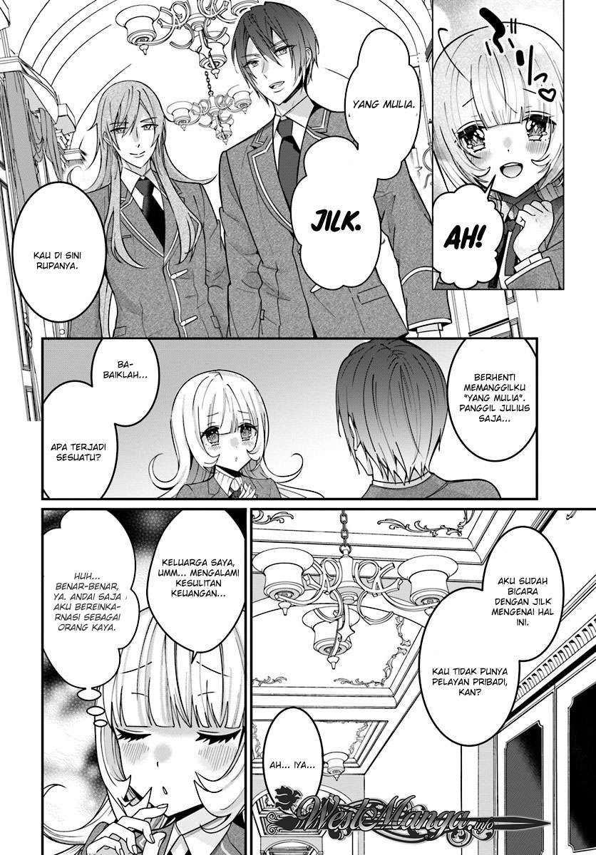Otome Game Sekai wa Mob ni Kibishii Sekai Desu Chapter 7.1 Gambar 14