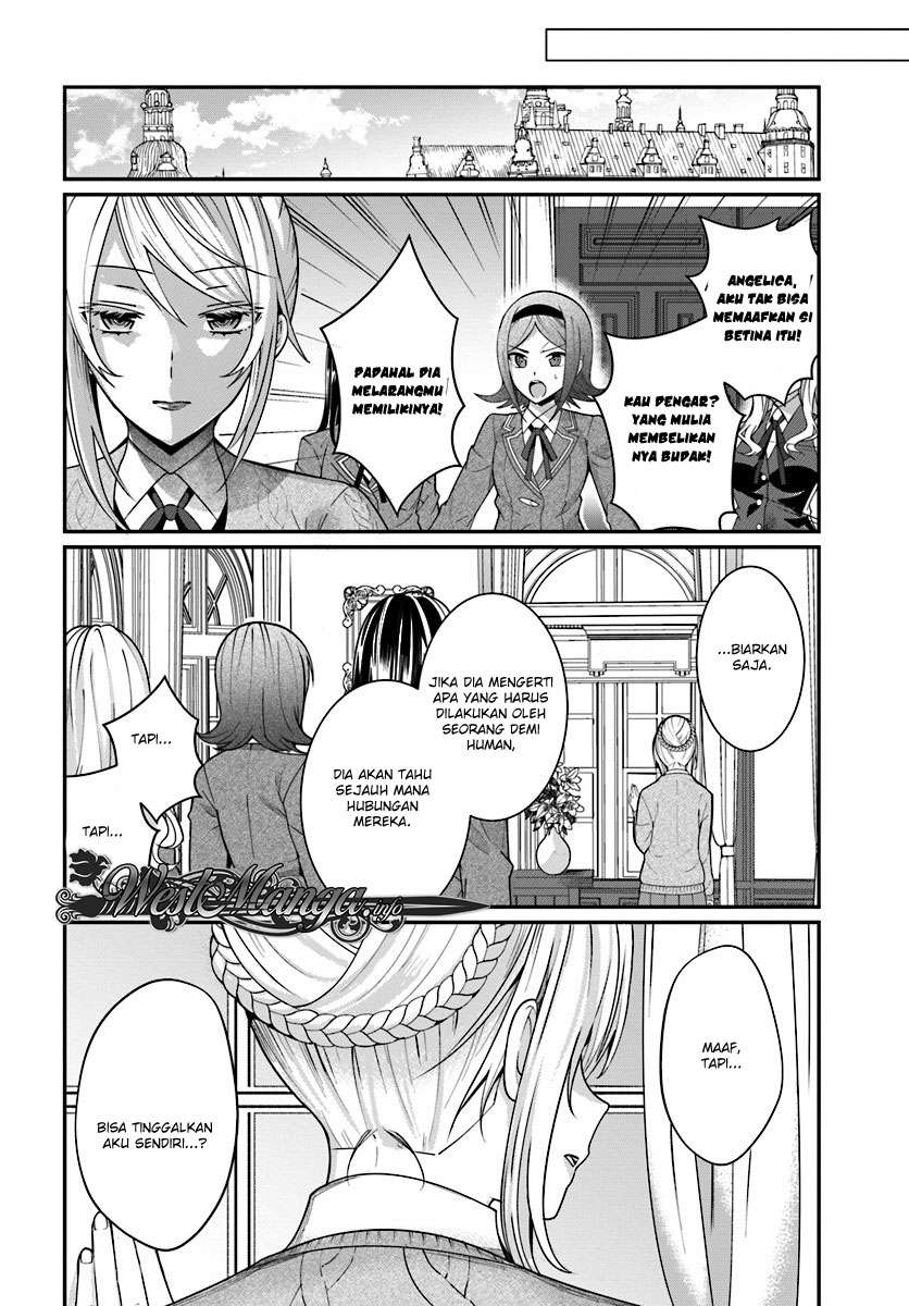 Otome Game Sekai wa Mob ni Kibishii Sekai Desu Chapter 7.1 Gambar 17
