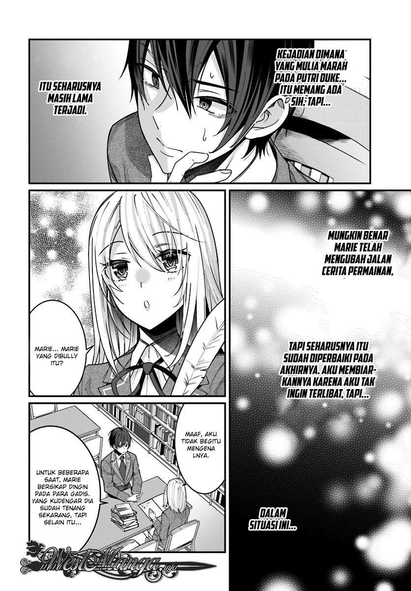 Otome Game Sekai wa Mob ni Kibishii Sekai Desu Chapter 7.1 Gambar 8