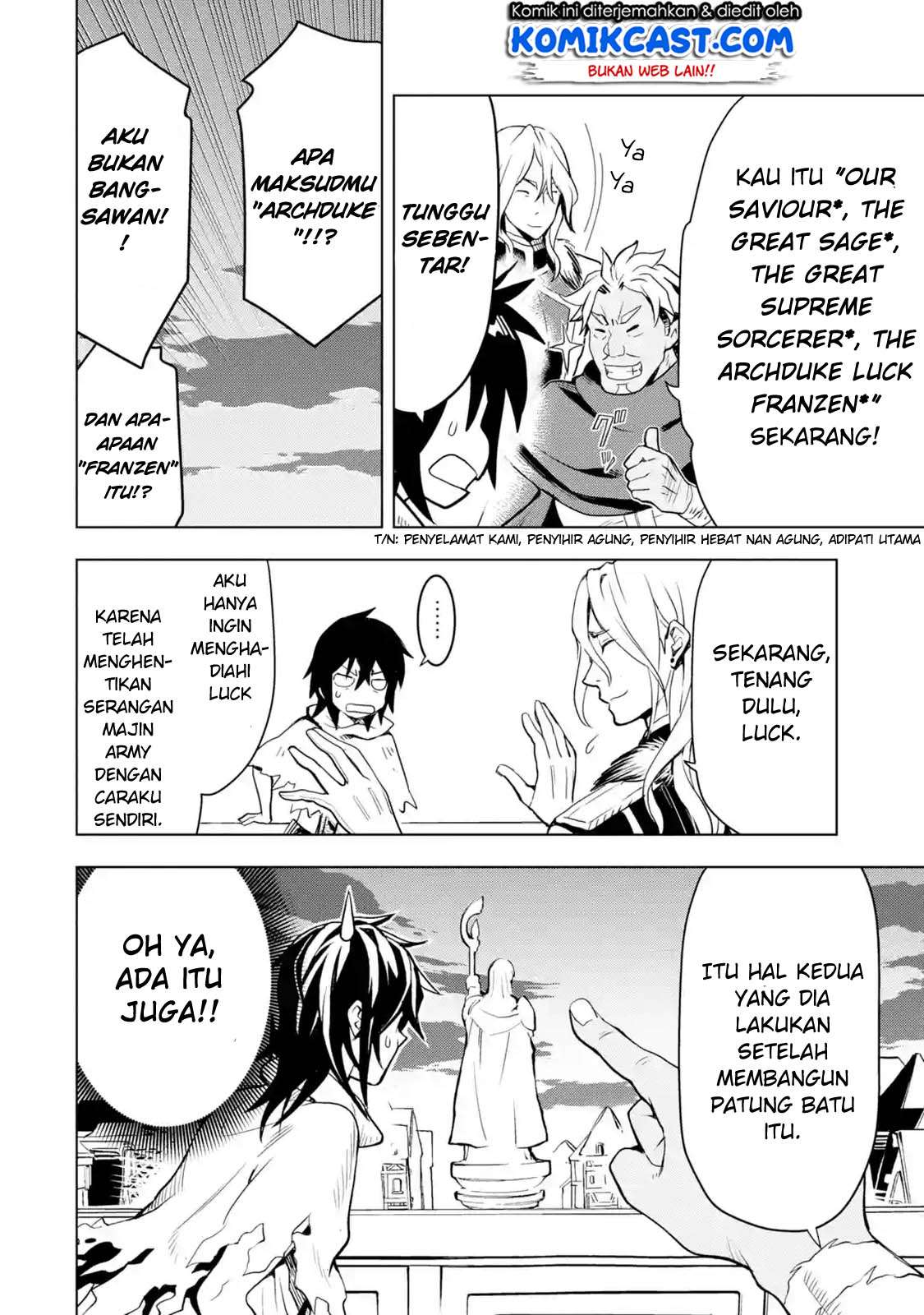Koko wa Ore ni Makasete Saki ni Ike to Itte kara 10 Nen ga Tattara Densetsu ni Natteita Chapter 1.7 Gambar 3