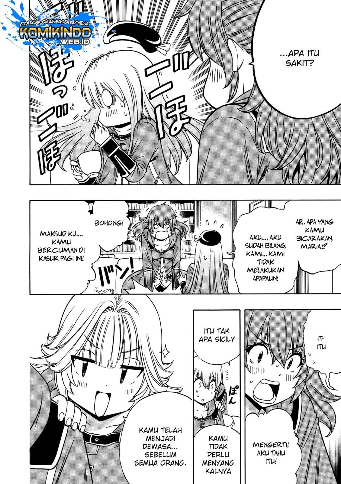 Kenja no Mago Chapter 33.2 Gambar 14