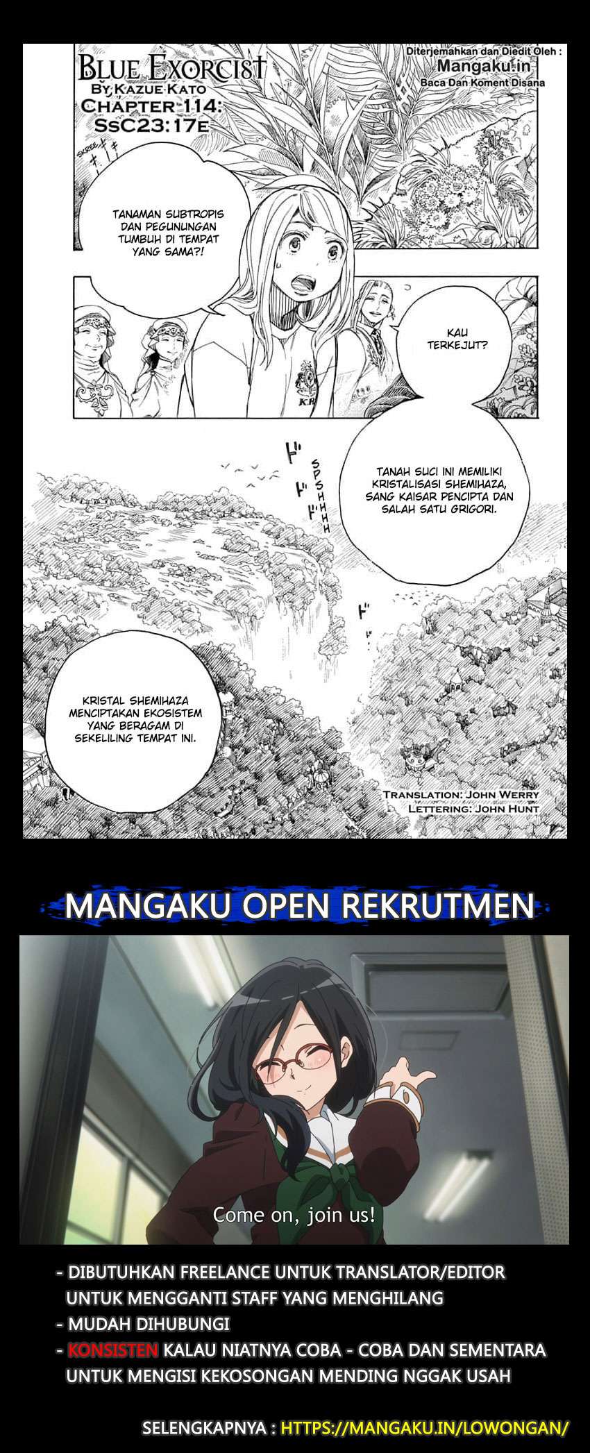 Baca Manga Ao no Exorcist Chapter 114 Gambar 2