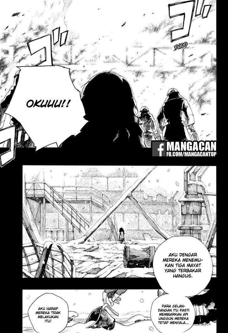 Ao no Exorcist Chapter 100 Gambar 19