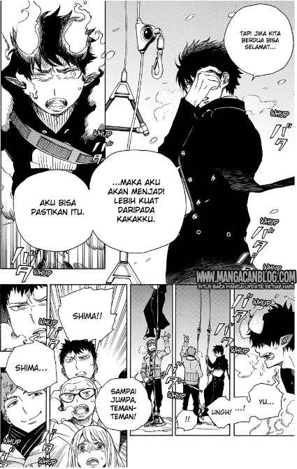 Ao no Exorcist Chapter 97 Gambar 13