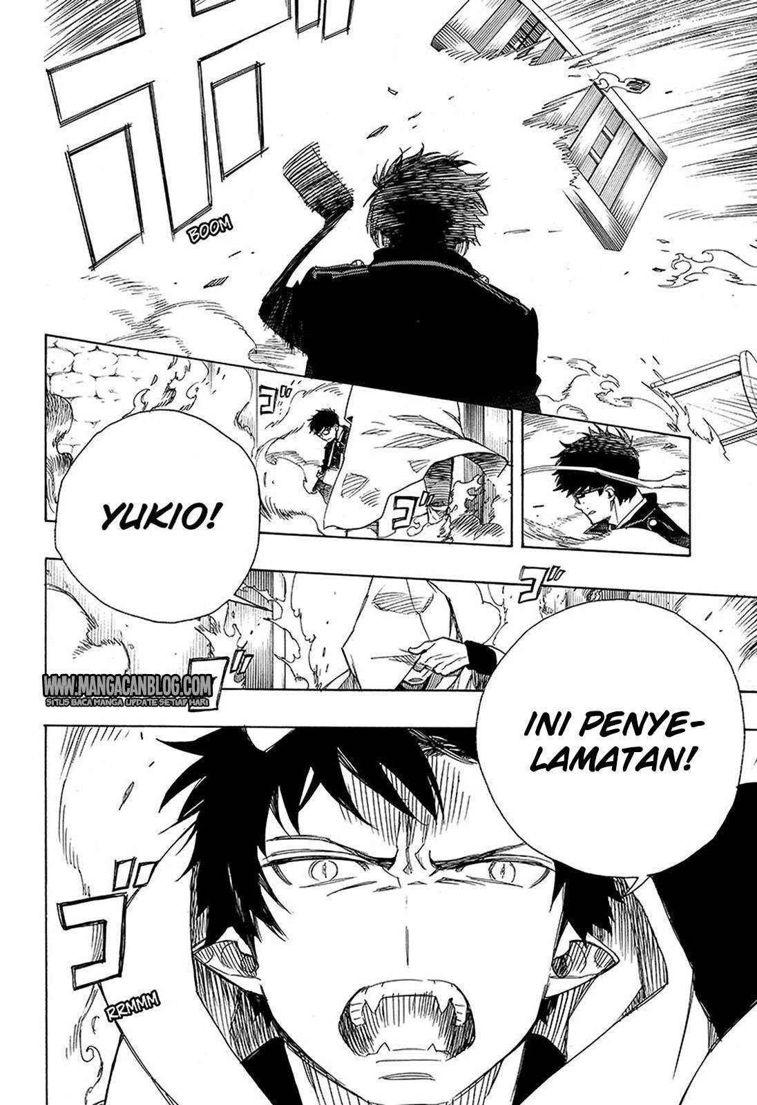 Baca Manga Ao no Exorcist Chapter 96 Gambar 2