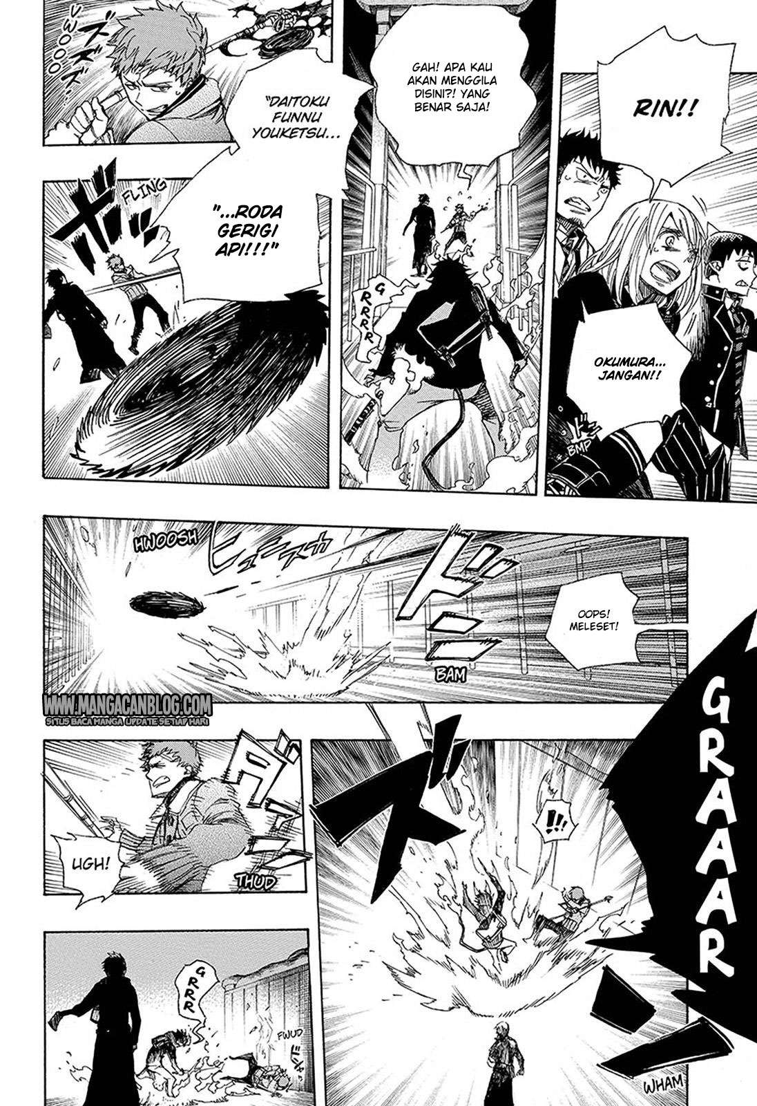 Ao no Exorcist Chapter 96 Gambar 31