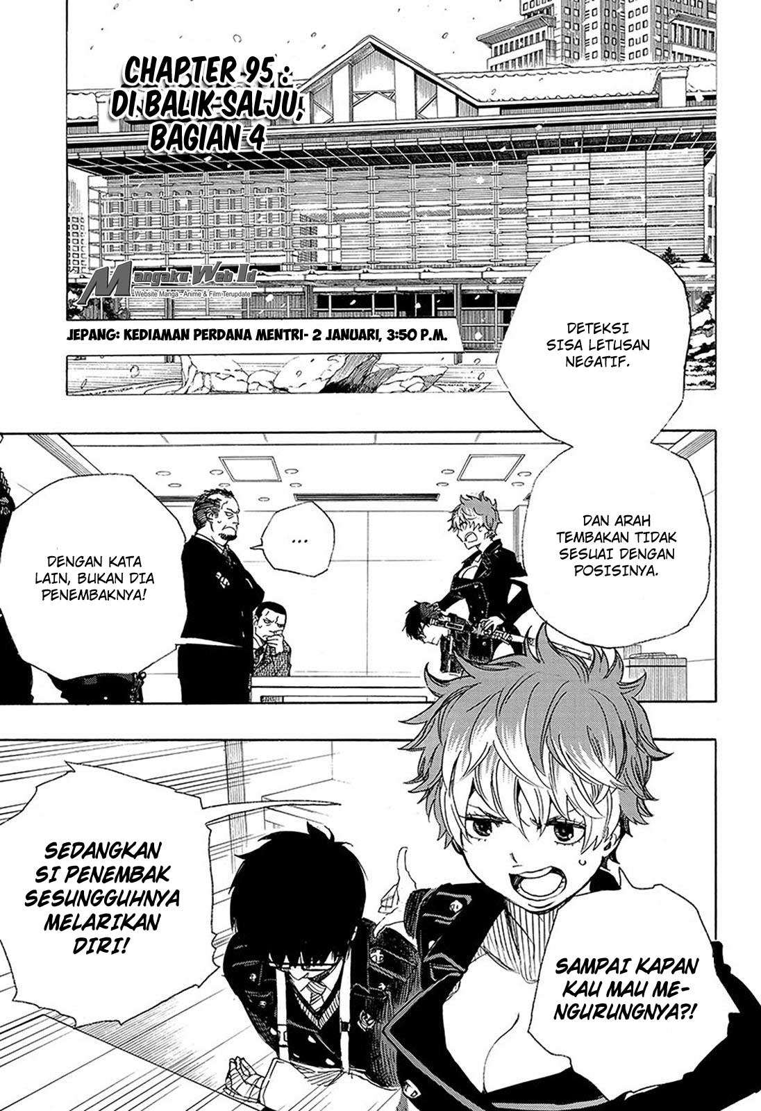 Baca Manga Ao no Exorcist Chapter 95 Gambar 2