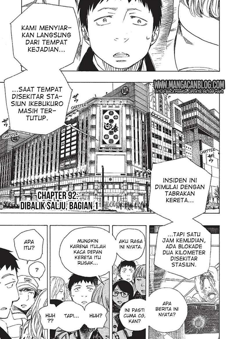 Baca Komik Ao no Exorcist Chapter 92 Gambar 1