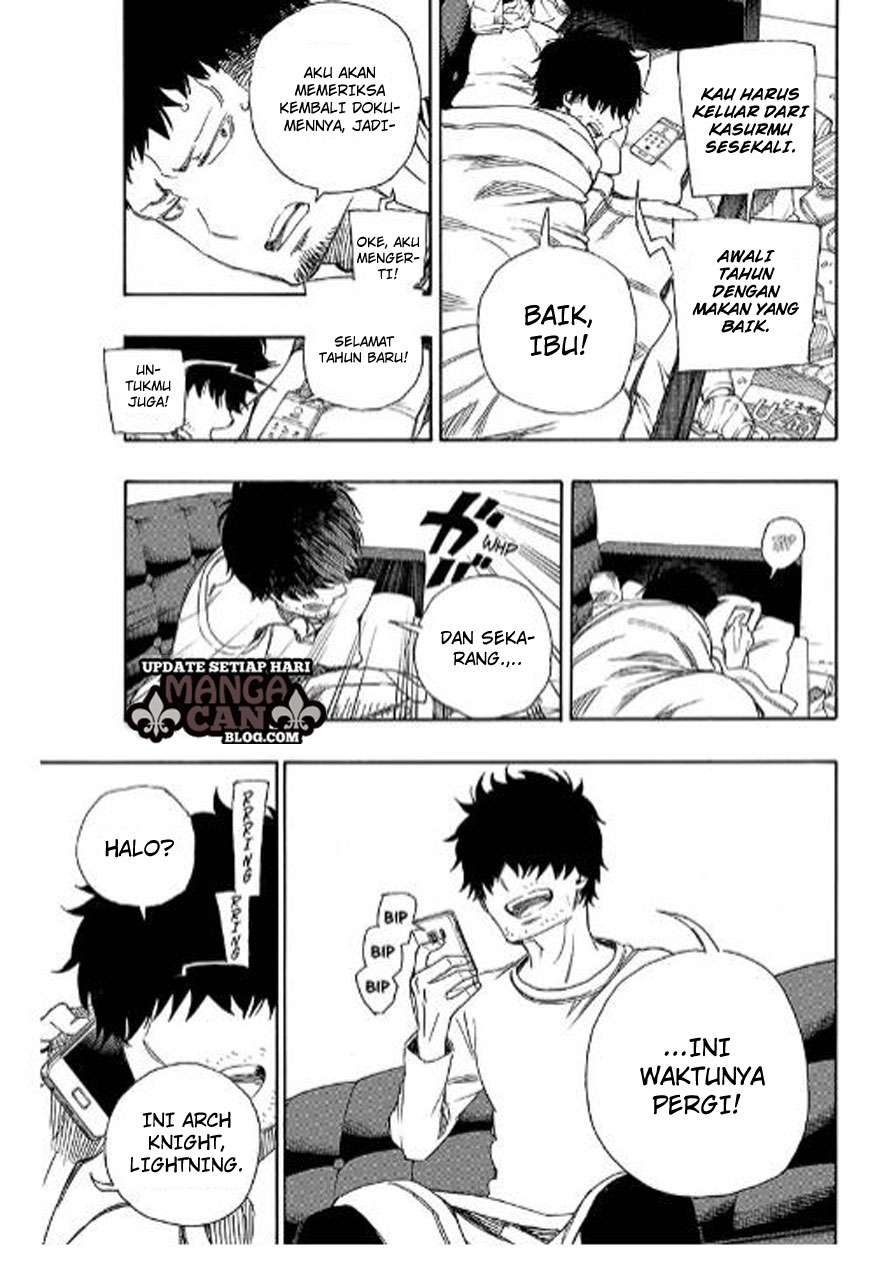 Ao no Exorcist Chapter 90 Gambar 17