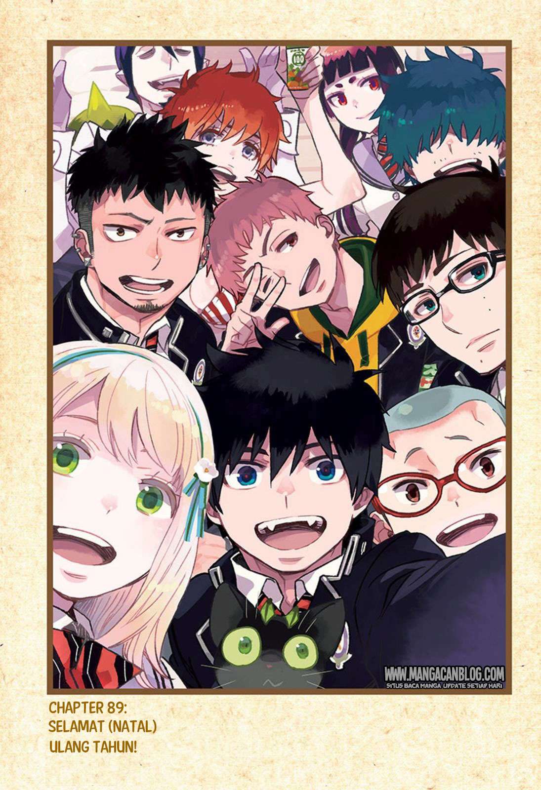 Baca Komik Ao no Exorcist Chapter 89 Gambar 1