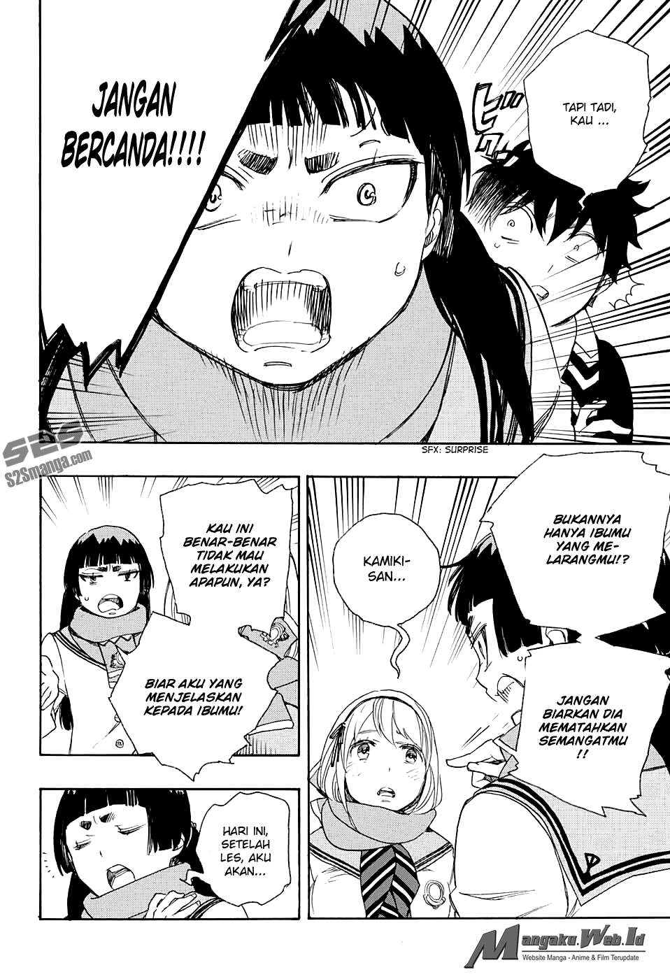 Ao no Exorcist Chapter 87 Gambar 32