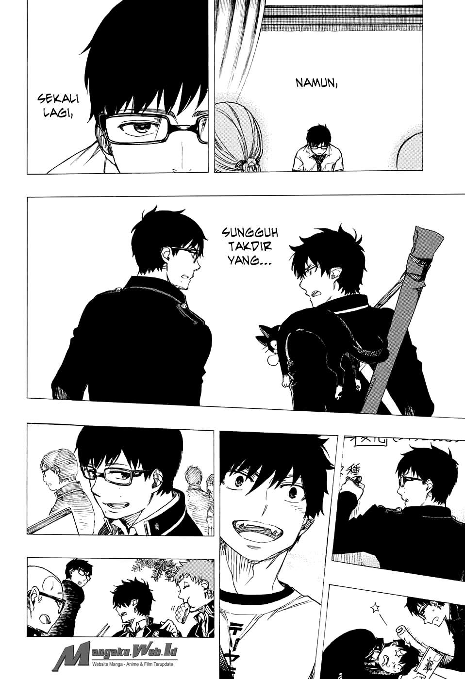 Ao no Exorcist Chapter 86 Gambar 34