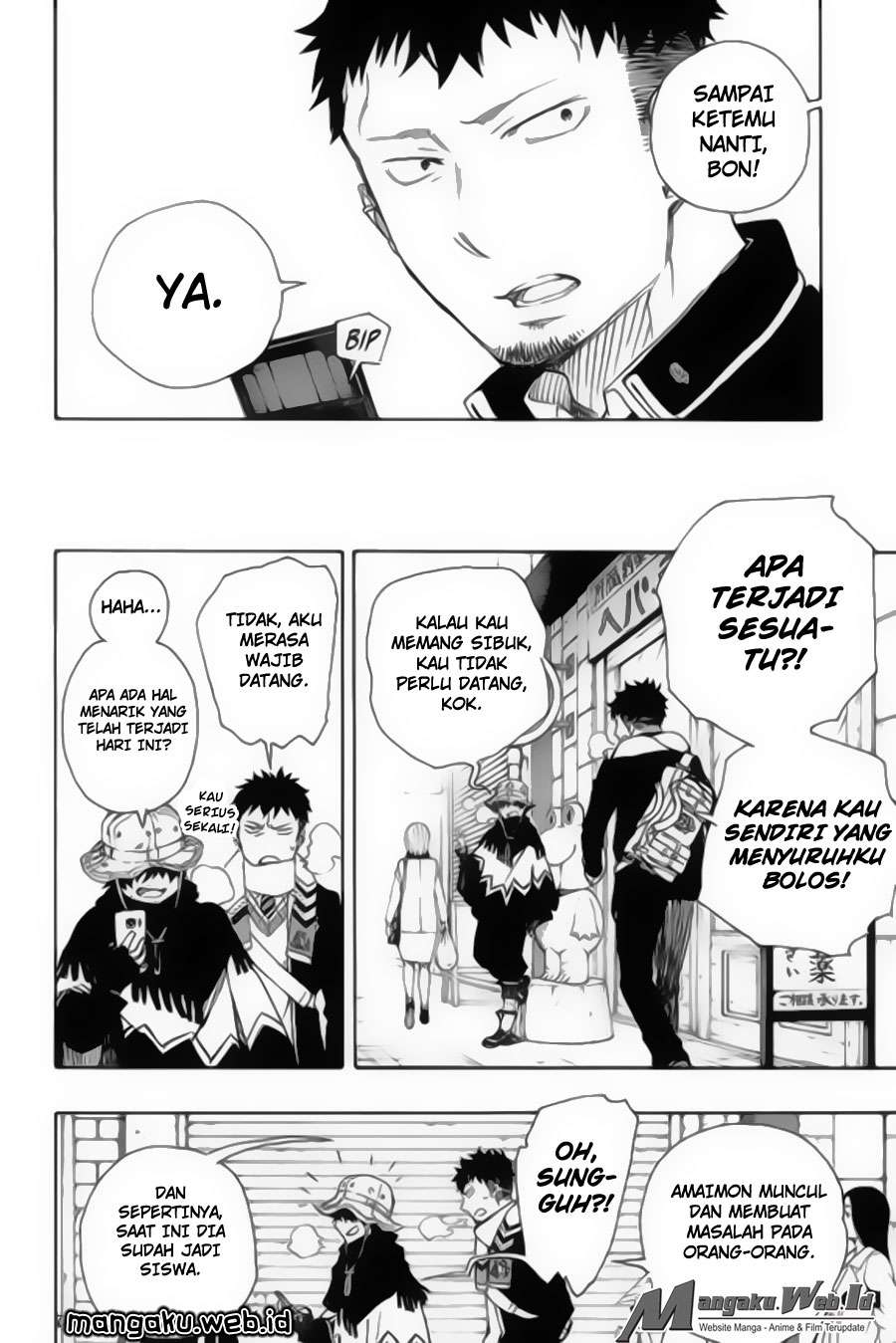 Ao no Exorcist Chapter 83 Gambar 17