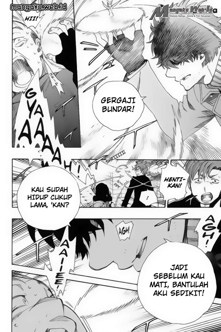 Ao no Exorcist Chapter 83 Gambar 29