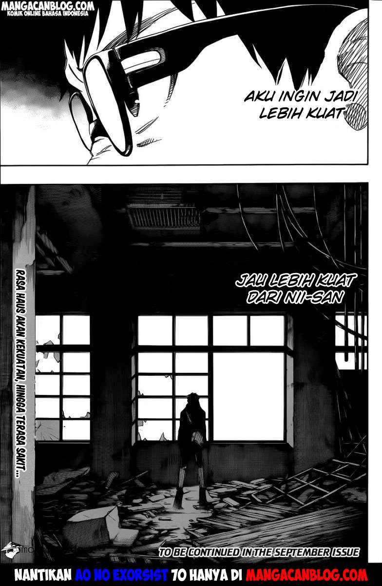 Ao no Exorcist Chapter 69 Gambar 36