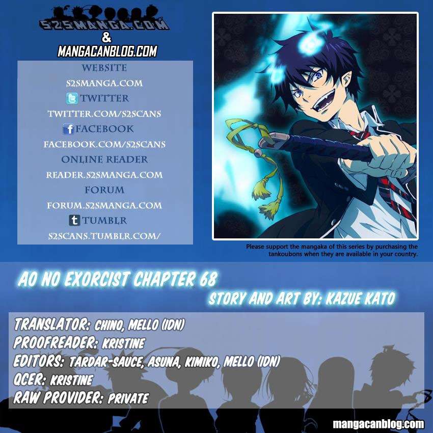 Baca Manga Ao no Exorcist Chapter 68 Gambar 2