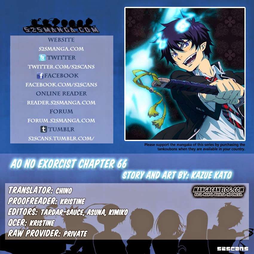 Baca Komik Ao no Exorcist Chapter 66 Gambar 1